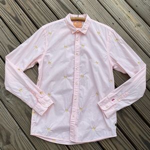 Scotch & Soda NWOT Embroidered Button Down Shirt